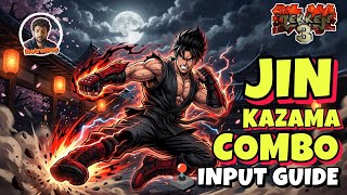 [TEKKEN 3] Jin Kazama God-Level All Combos Input! ⚡ Combo Guide & Tutorial screenshot 5