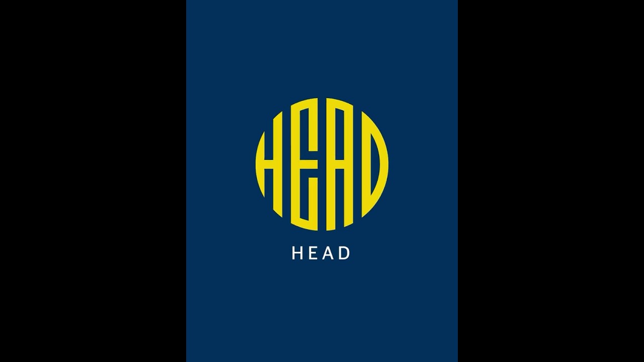 Adobe Illustrator: Logo HEAD Ideas #belajaradobeillustrator #logo #designtutorial
