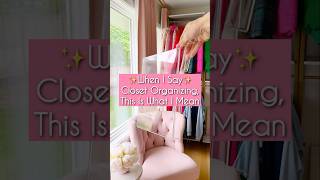 This Is What I Mean by Closet Organizing