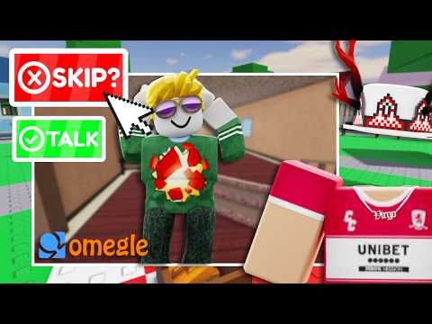 I went on Omegle as a ROBLOX Streamer...