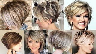 Best Stacked Bob Haircuts And Hairstyles For Ladies With Amazing Blondes Hair Color Ideas For Fall