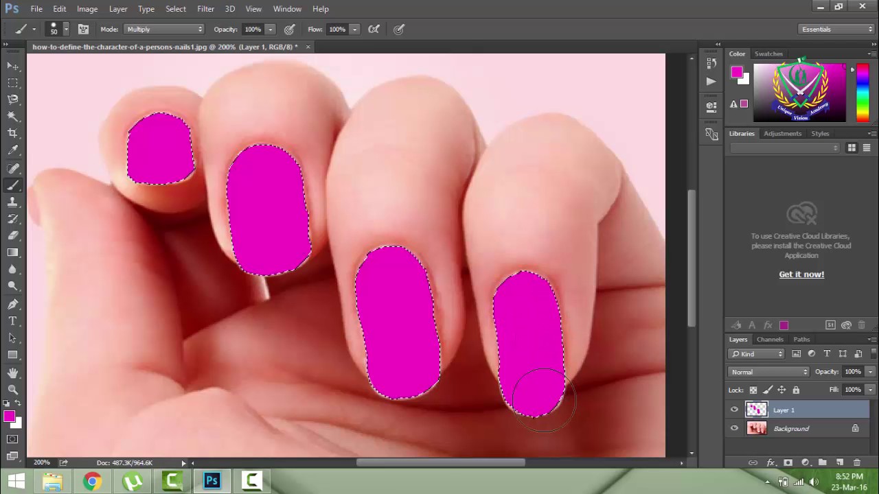 Quick and Easy Way to Change Nail Polish Color in Photoshop - wide 8