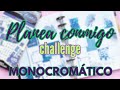 Planea Conmigo Challenge |Monocromático | AZUL | The Happy Planner