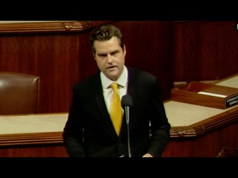 Republican feud officially ERUPTS as Matt Gaetz declares war