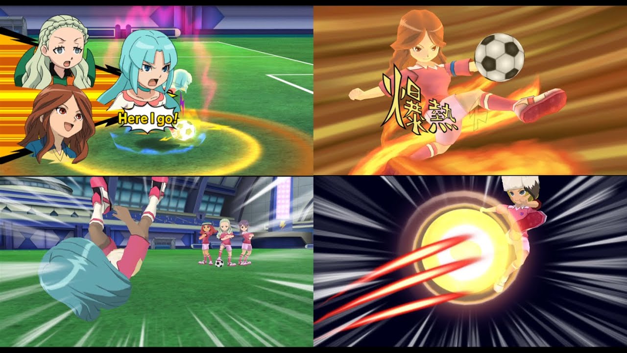 Inazuma eleven Go strikers 2013 Xtreme | Inazuma Girls VS Osaka Gals