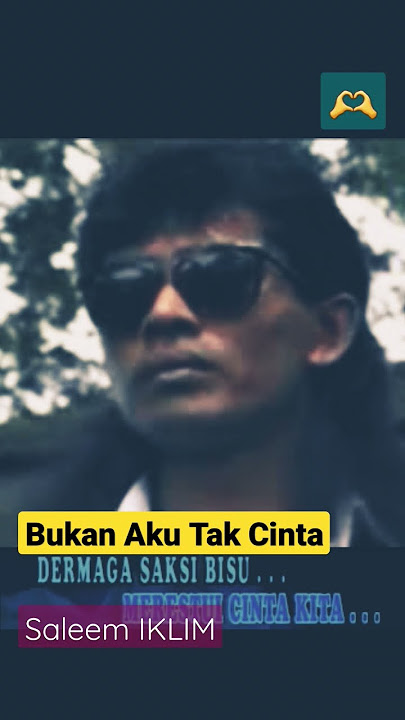 BUKAN AKU TAK CINTA | Saleem IKLIM