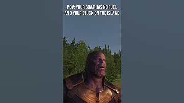 POV: Your boat has no fuel and your stuck on the island #shorts #mysummercar #msc