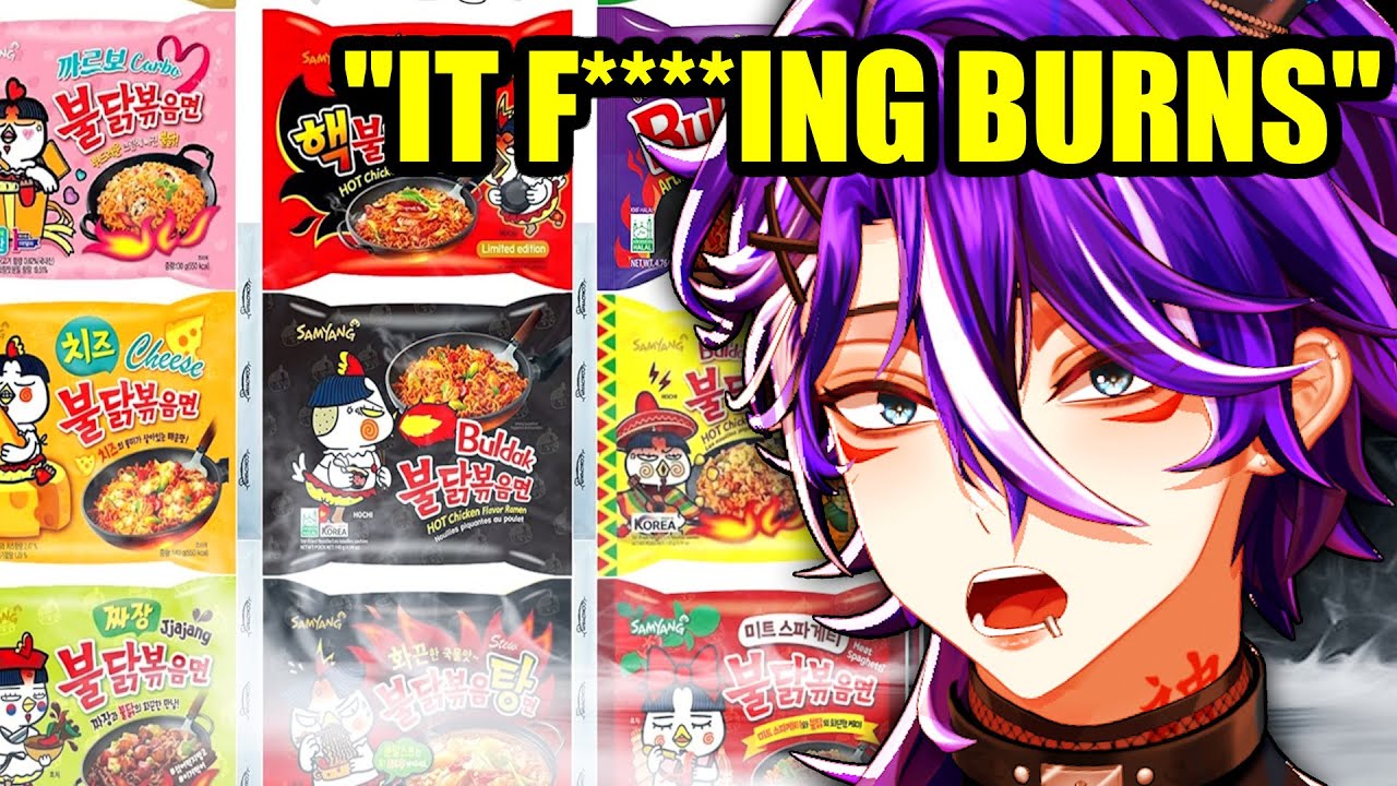 VTUBER RANKS BULDAK FLAVORS