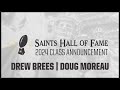 New Orleans Saints Hall of Fame 2024 Class Announcement