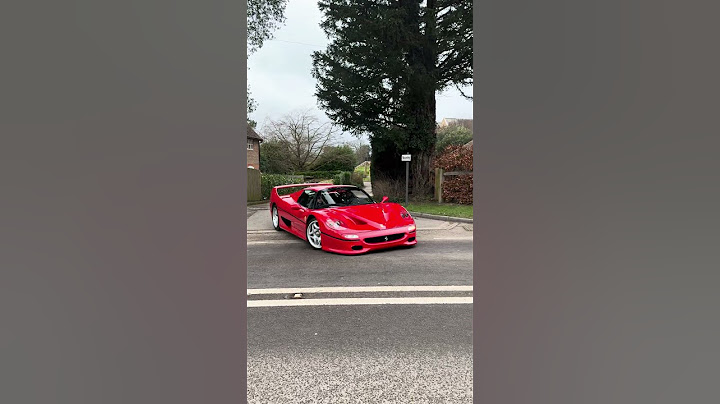 Legendary £4Million Ferrari F50 still sounds incredible!  #automobile #supercars #ferrari #f50