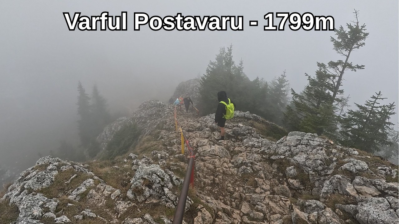 Ce Faci Cand Te Prinde Ploaia Pe Munte? | Varful Postavaru 1799m