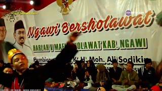 LAGU LAGU WAJIB NASIONAL || HARLAH KE 5 MAFIA SHOLAWAT NGAWI || IN ALUN ALUN MERDEKA || 31/01/2020