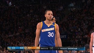 Stephen Curry Misses Two Consecutive Free Throws vs Knicks | Mar 5, 2017 | 2017 NBA Season