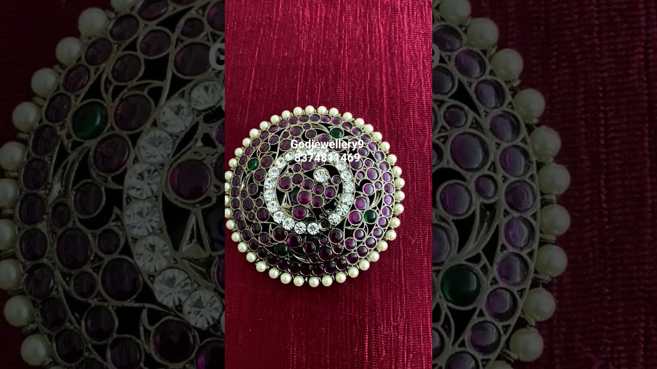 Bharatanatyam Brass jewellery | kuchipudi classic dance Kemp temple jewellery