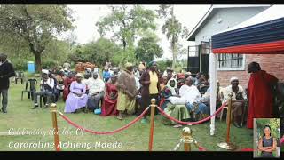 Celebrating the Life Of Caroline Achieng Ndede (1974 - 2025 )