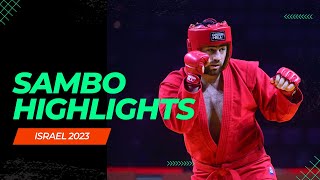 Highlights of the European Sambo Championships 2023. Day 1