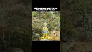 Lord hanuman giant statue will disappear the fear😮💨🚩 #shorts #hinduism #hindugod #sanatanisanskriti
