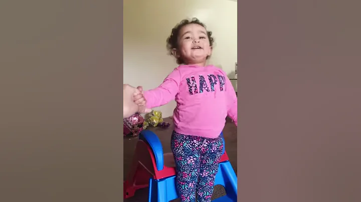 1 year old Josie debating with her mom!!