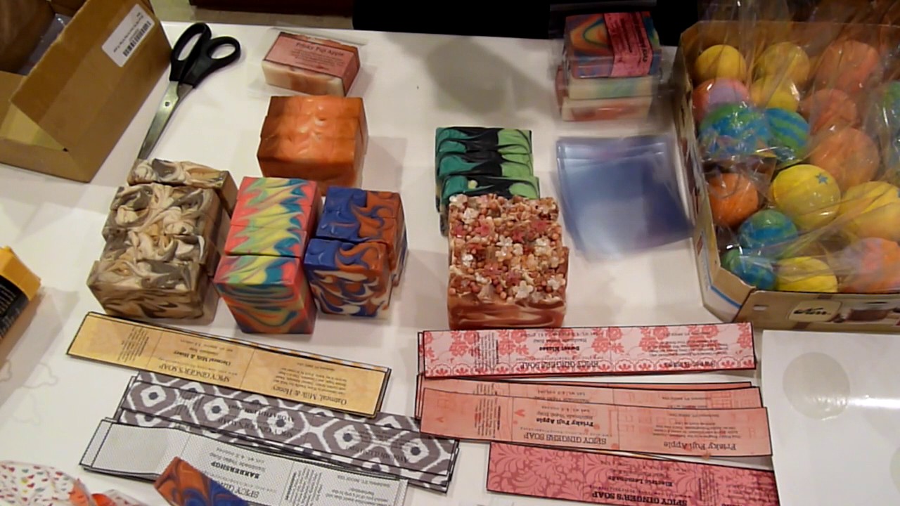 Packaging My Soaps, Bath Fizzers, Etc