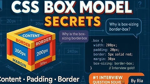 CSS Box Model Explained | Must-Know for Full Stack Interviews (With Live Examples)