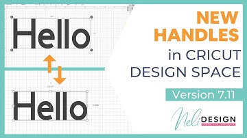 Learn all about the update to the bounding box and handles in Cricut Design Space version 7.11