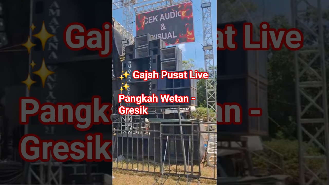Gajah Pusat live Pangkah Wetan Gresik hari ini 🔥@ramayanamusic @genpocker.pusat @bundanewpallapa99