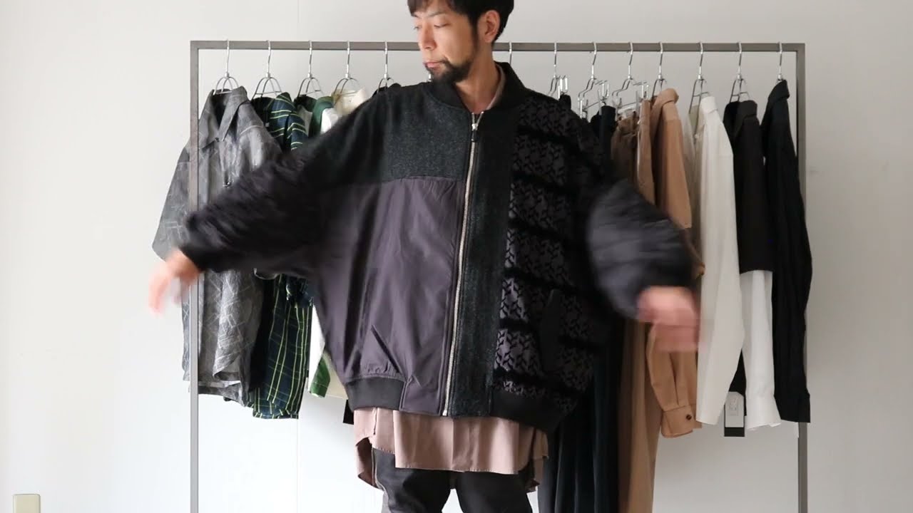 STOF / Melting textile blouso[SF22AW-04] - YouTube