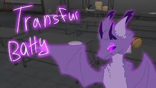 Transfur Batty in kaiju paradise/ animation/ flipaclip