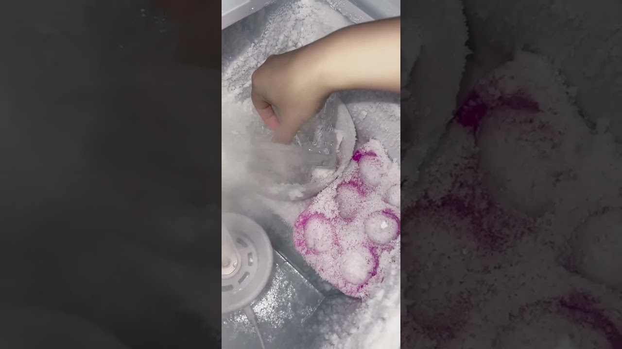 WHITE ICE EATING | SOLO YY / SHAVED ICE / SOFT ICE. ICE EATING