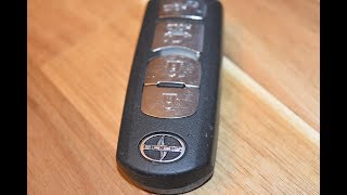 DIY - How to replace remote fob battery in Scion iA