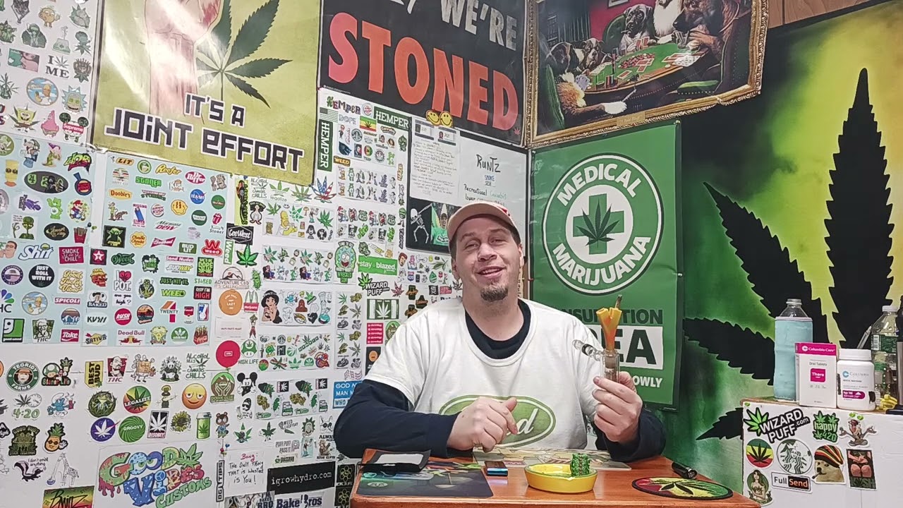 runtz (rec) cannabis smoke sesh to lower chronic pain