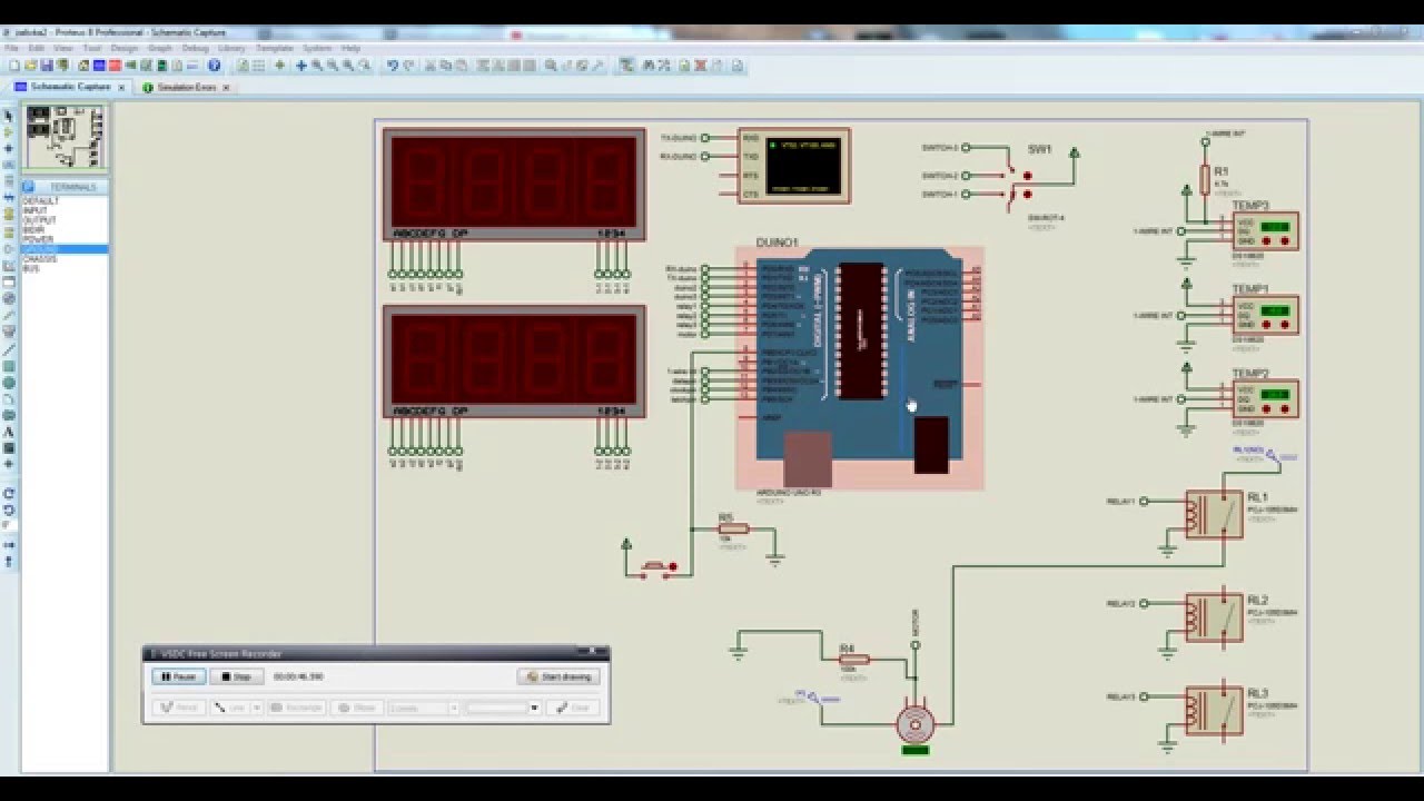 Arduino реле схема