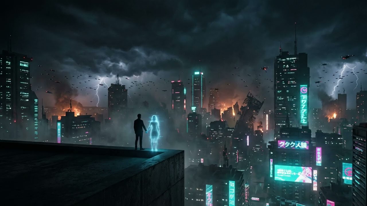 𝙚𝙣𝙙 𝙤𝙛 𝙤𝙪𝙧 𝙬𝙤𝙧𝙡𝙙 || cinematic cyberpunk mix