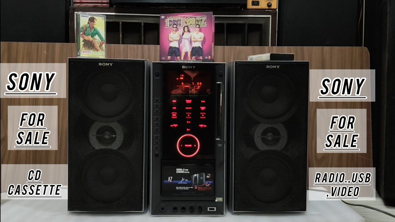 FOR SALE|| (9310741161) SONY DHC-AZ33D MUSIC SYSTEM #forsale