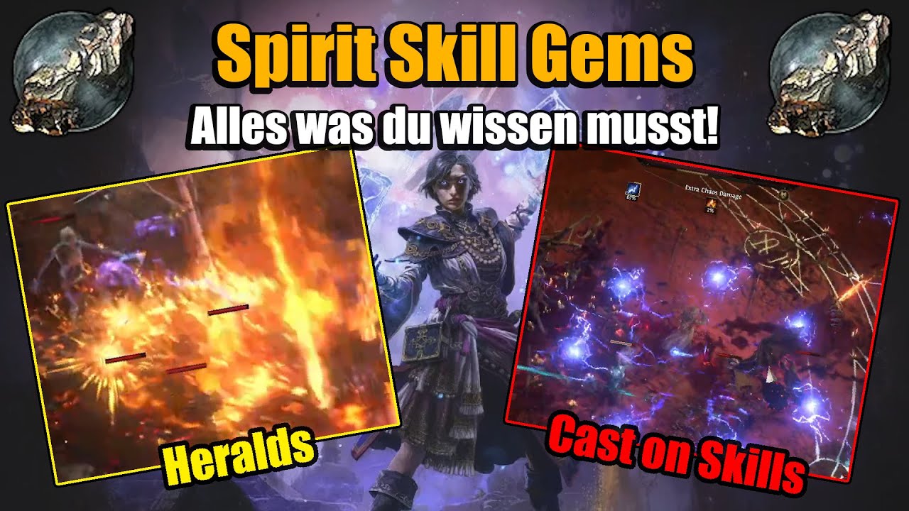 PoE 2 Basics | Spirit Skill Gems | Alles was du wissen musst!