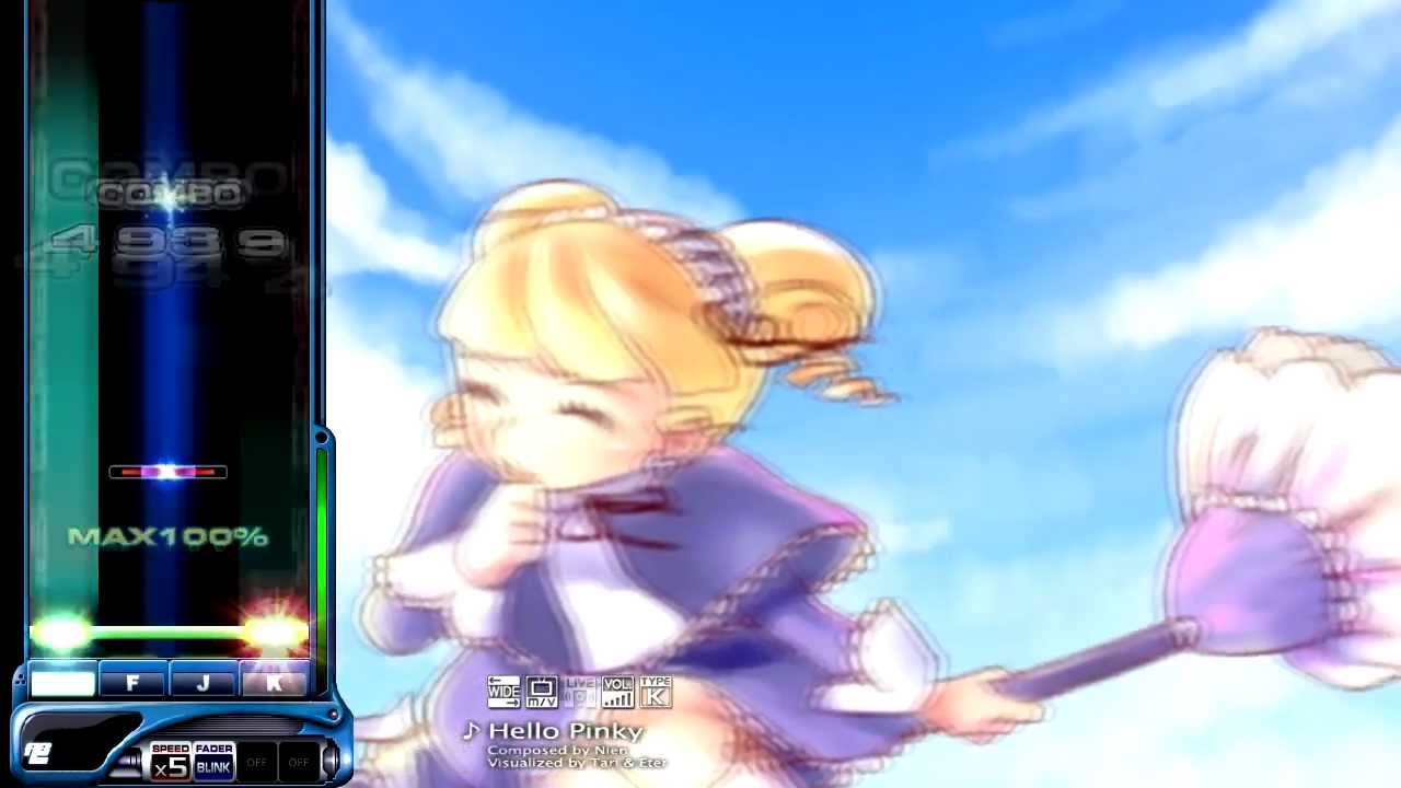 [DJMAX Trilogy] NieN - Hello Pinky 4K HD (Blink Effect)