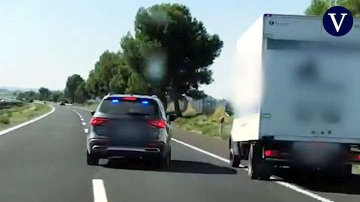 Detenido el conductor de una furgoneta por circular drogado haciendo eses por la A-2