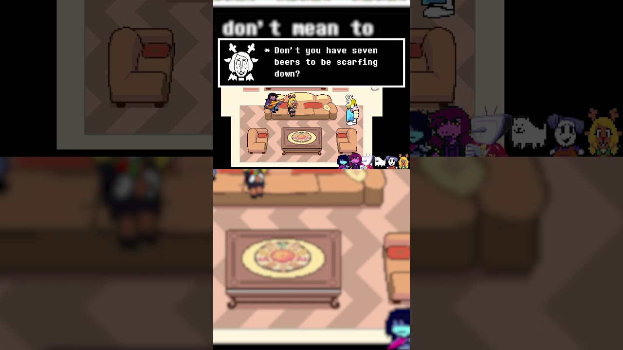 Noelle Calls Out Asgore’s Drinking Problem 💀 | Deltarune Fandub