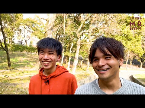 神戸大学に合格した塾生と公園を歩いてみた！／受験時代の思い出を語る