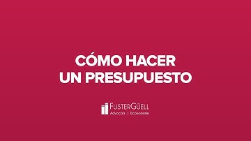¿Cómo hacer un presupuesto? Tutorial ERPLoop FusterGüell