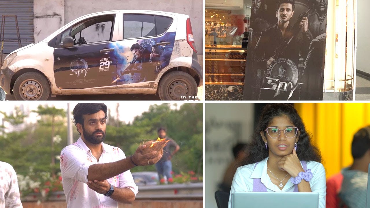 SPY Movie Promotions || Nikhil Siddharth, Iswarya Menon || Garry BH || K.Rajashekhar Reddy