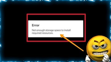 How To Fix Not Enough Storage Space to install required resources😱 Problem 100%🤗 Solved today 👋😍