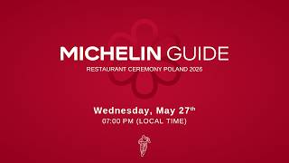 Famous MICHELIN Guide Ceremony Poland 2026 Wealth
