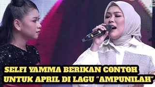 SELFI YAMMA TYPES AN EXAMPLE IN THE SONG AMPLIFY FOR APRIL