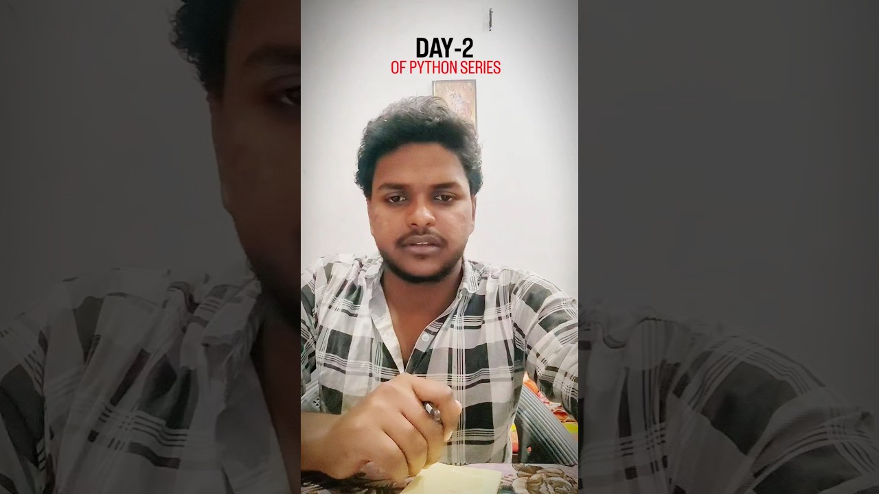 DAY-2 OF LEARNING PYTHON IN 30 DAYS 👍 