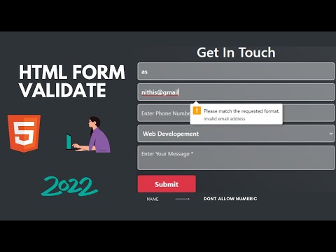 Form Validation Html | NIswebsitehelper