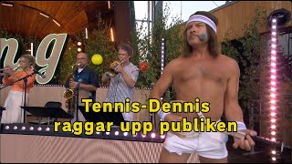 Game, set, match, fördel Dennis! ✌️🎾❤️Allsång på Skansen 👉 länk 👇 #allsångpåskansen #svthumor