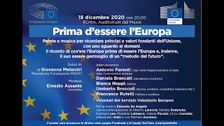 Prima d'essere l'Europa