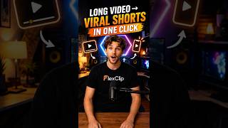 Turn Long Videos into Viral Shorts with AI | FlexClip Long to Shorts