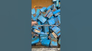 Lithium Battery Recycling #lithiumrecycling #batteryrecycling #sustainability